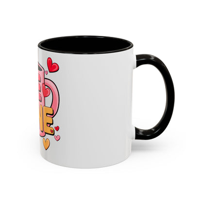 Be Mine Valentine's Day Coffee Mug – Cute Heart Mug for Love & Romance (11oz)