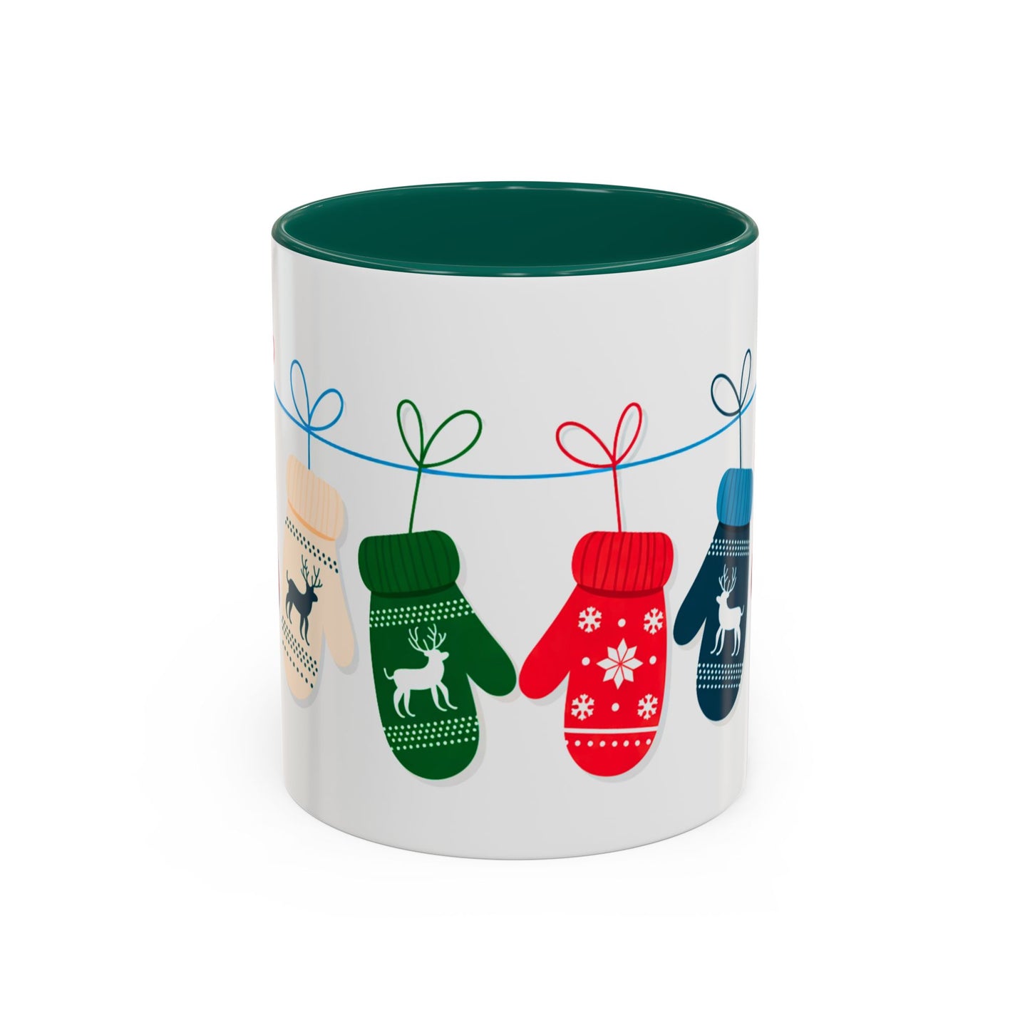Winter Mittens Wraparound Mug