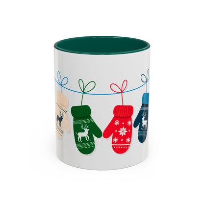 Winter Mittens Wraparound Mug