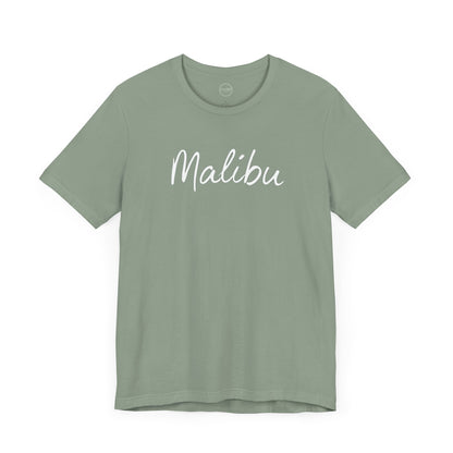 Bella+Canvas · 3001 Unisex Jersey Short Sleeve Tee - Malibu Coastal Vibes (v2)