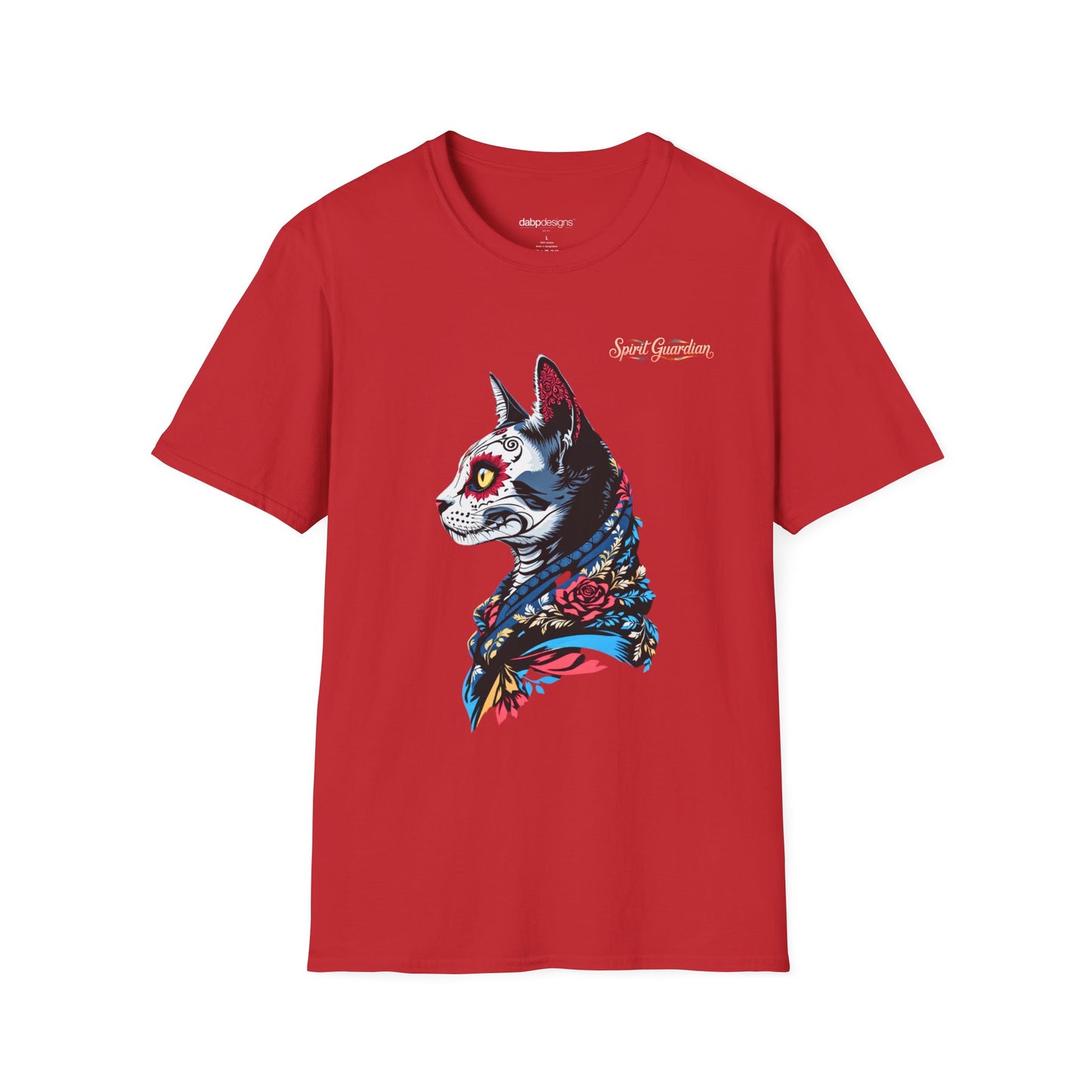 Calavera Cat Unisex Tee | Spirit Guardian Series Edition