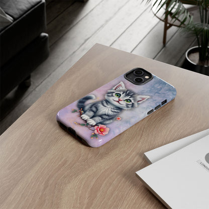Tough Phone Case for iPhone, Samsung and Google Pixel - Dem Putty Tat Series (v1)