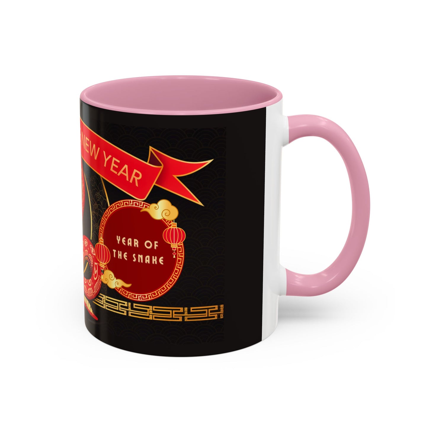 2025 Year of the Snake Chinese New Year Colorful Mug, 11oz (v3)