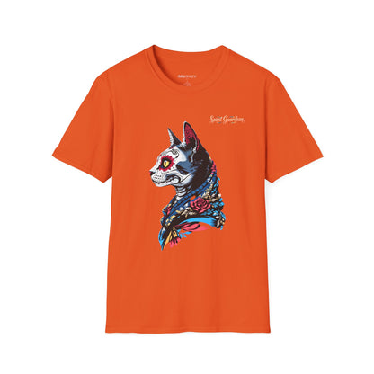 Calavera Cat Unisex Tee | Spirit Guardian Series Edition