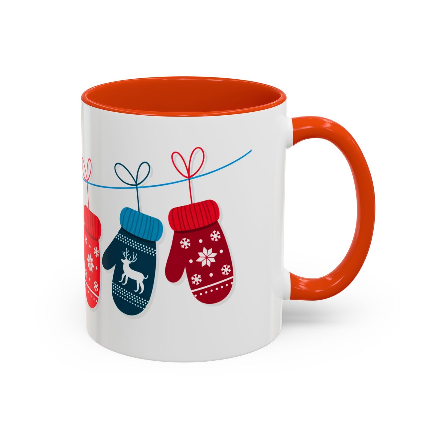 Winter Mittens Wraparound Mug