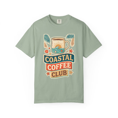 Coastal Coffee Club Retro Graphic Tee