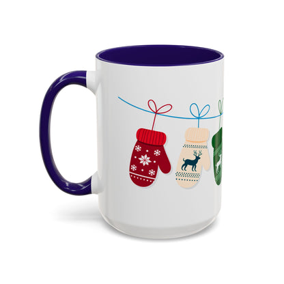 Winter Mittens Wraparound Mug