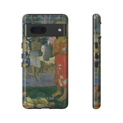 Tough Phone Case for iPhone, Samsung and Google Pixel - Gauguin, Ia Orana Maria (Hail Mary) (1891)