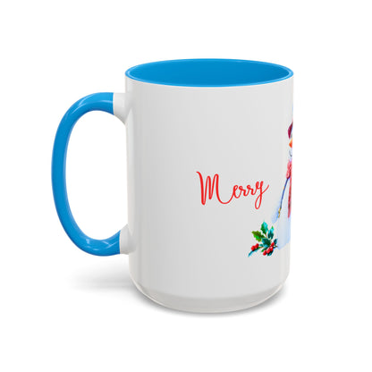 Merry Holidays Snowman Mug (v2)