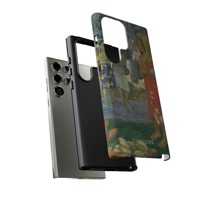 Tough Phone Case for iPhone, Samsung and Google Pixel - Gauguin, Ia Orana Maria (Hail Mary) (1891)