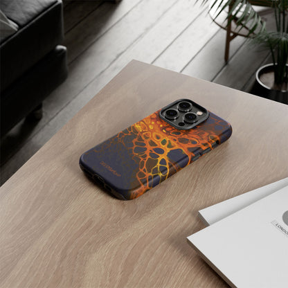 Tough Phone Case for iPhone, Samsung and Google Pixel - DABPdesigns Acrylic Abstract Design (v2)