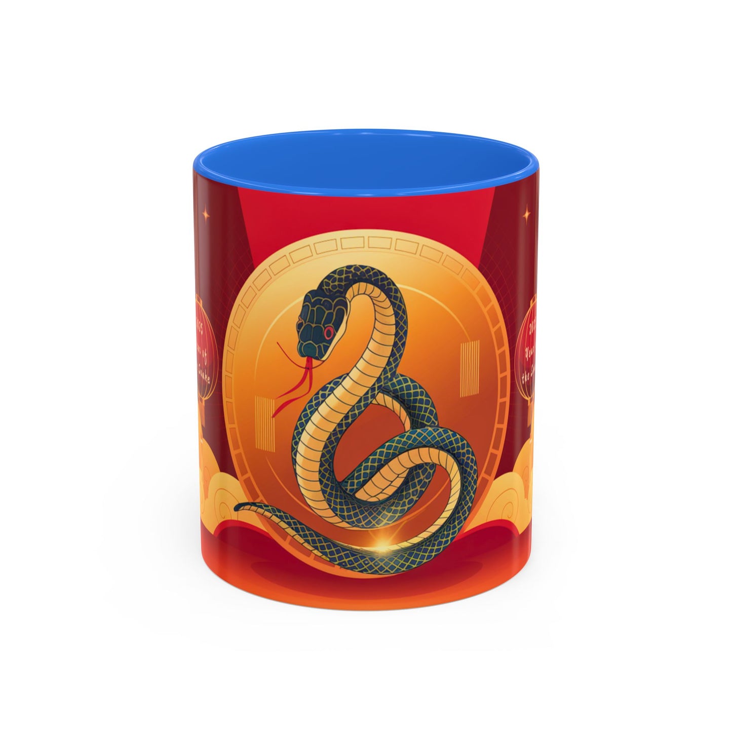 2025 Year of the Snake Chinese New Year Colorful Mug, 11oz (v5)