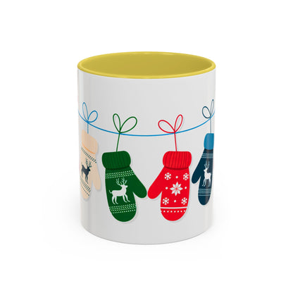 Winter Mittens Wraparound Mug