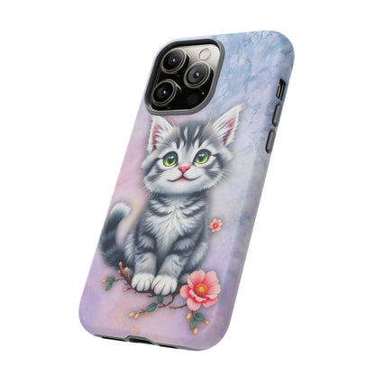 Tough Phone Case for iPhone, Samsung and Google Pixel - Dem Putty Tat Series (v1)