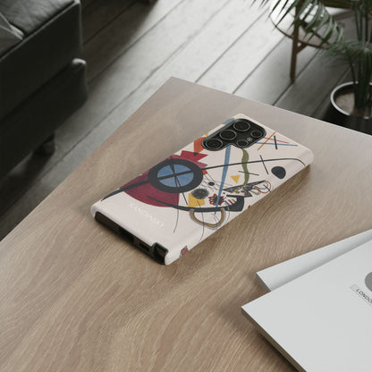 Tough Phone Case for iPhone, Samsung and Google Pixel - Kandinsky, Violett (1923)