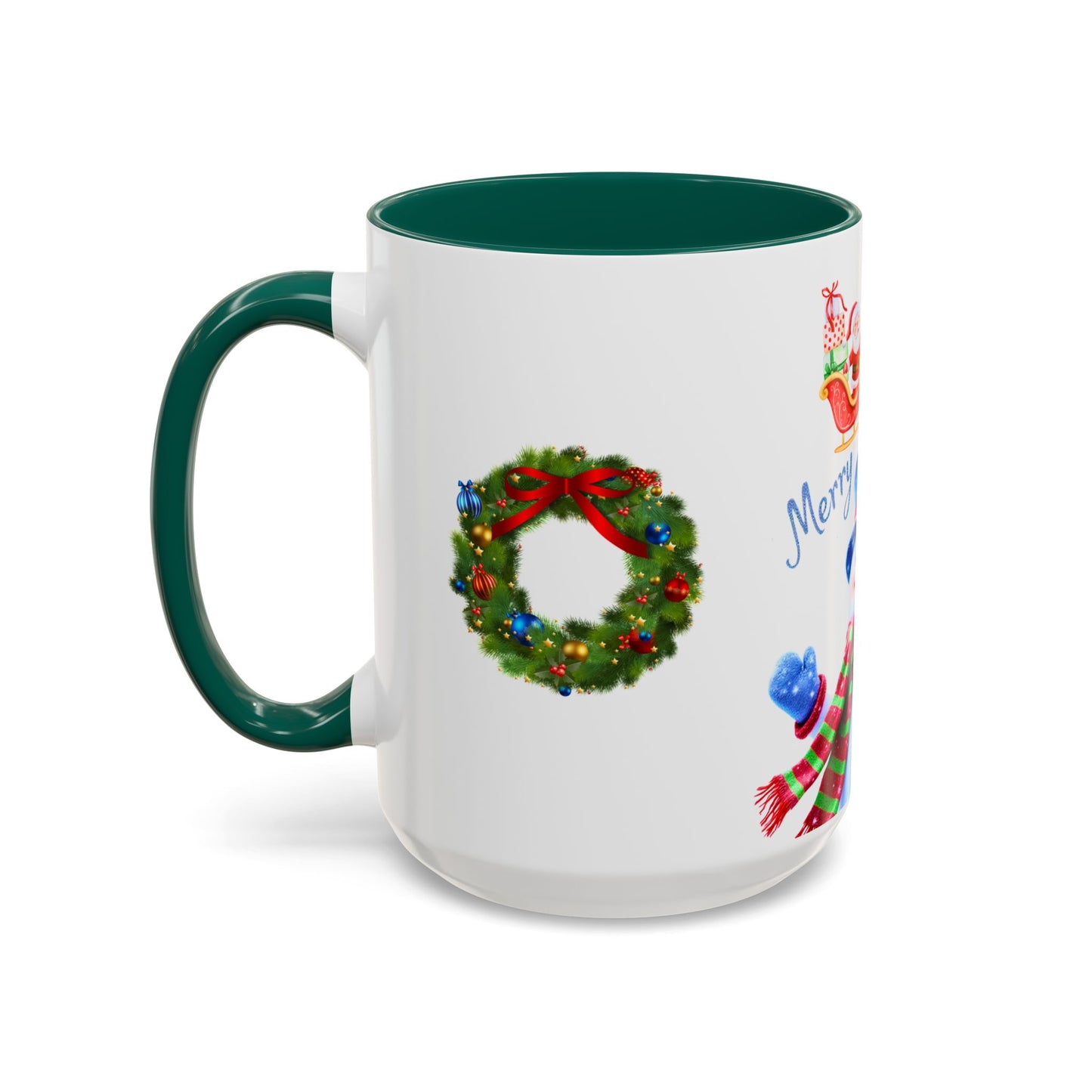 Merry Wishes Snowman Mug
