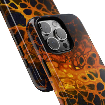 Tough Phone Case for iPhone, Samsung and Google Pixel - DABPdesigns Acrylic Abstract Design (v2)