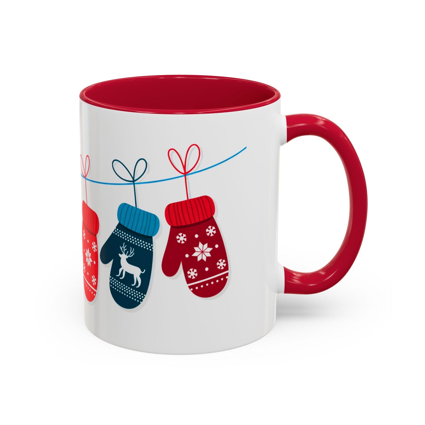 Winter Mittens Wraparound Mug