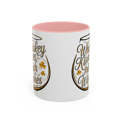 Whiskey Kisses, Irish Wishes – St. Patrick’s Day Mug (11oz, 15oz)