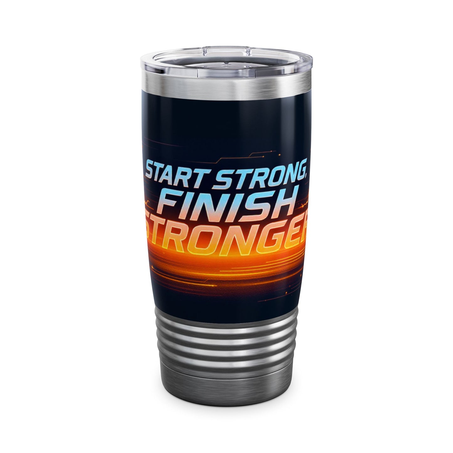 Start Strong, Finish Stronger - Ringneck Tumbler, 20oz