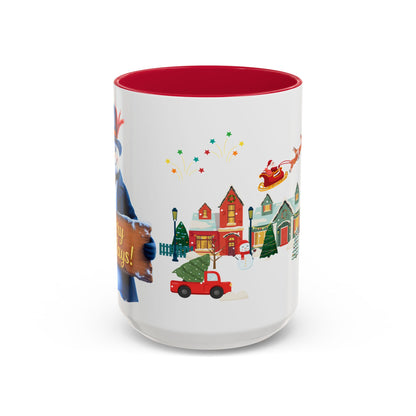 Merry Holidays Snowman Mug (v1)