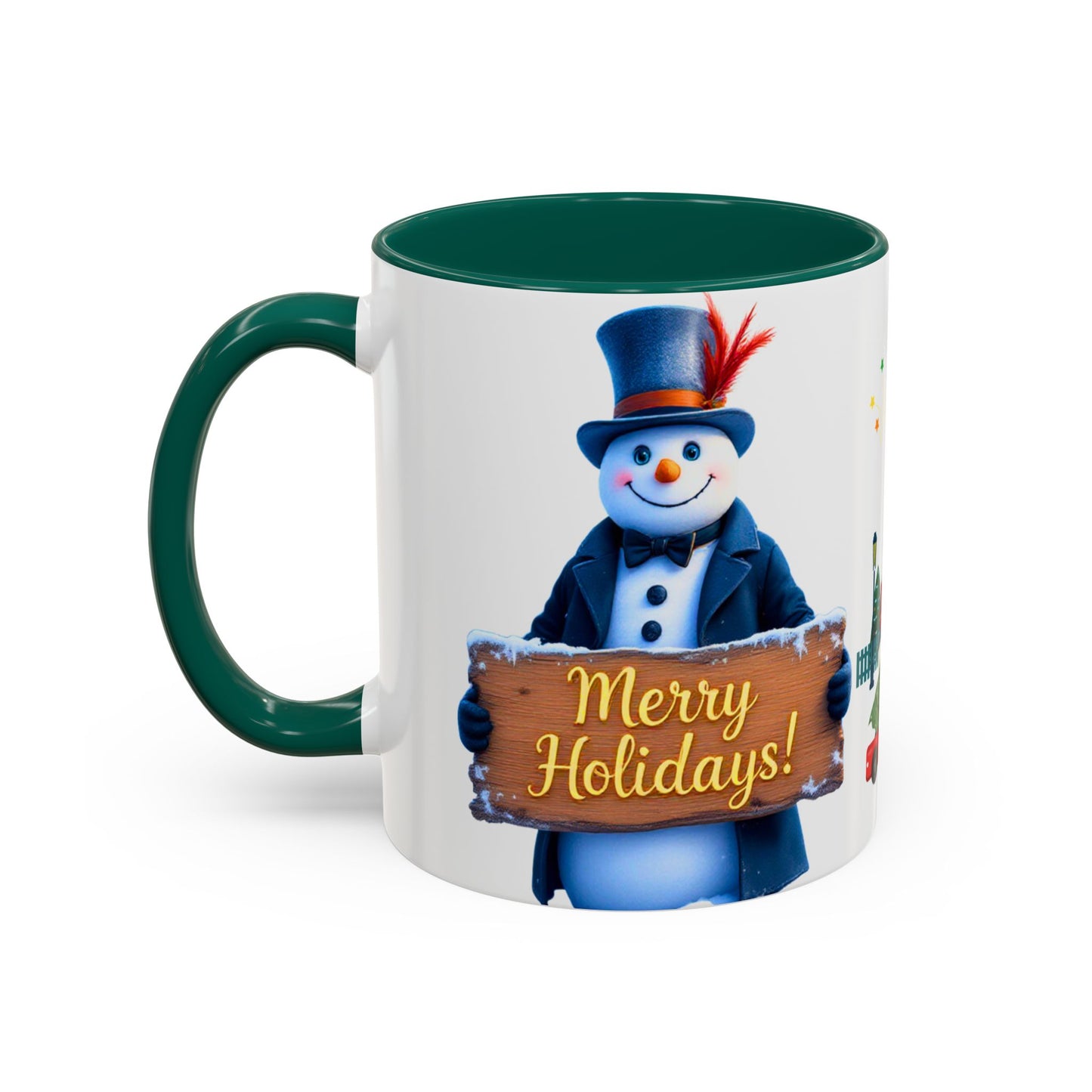 Merry Holidays Snowman Mug (v1)