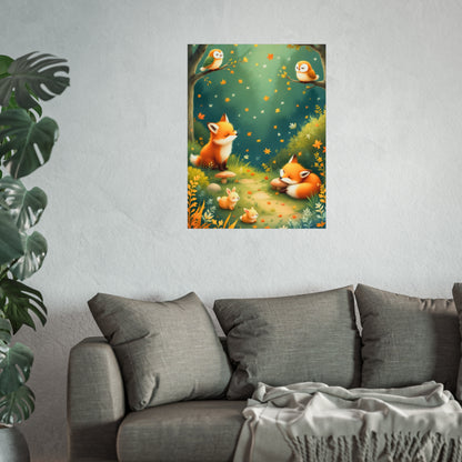 Autumn Forest Friends - Cozy Woodland Animals