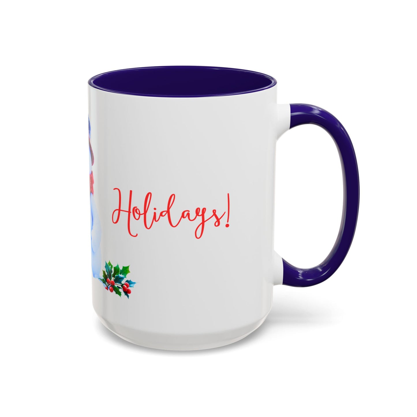 Merry Holidays Snowman Mug (v2)