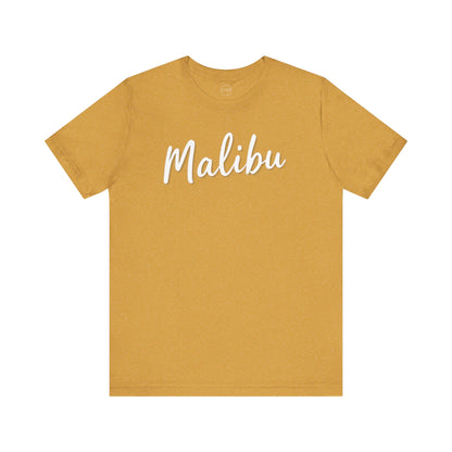 Bella+Canvas · 3001 Unisex Jersey Short Sleeve Tee - Malibu Coastal Vibes (v1)