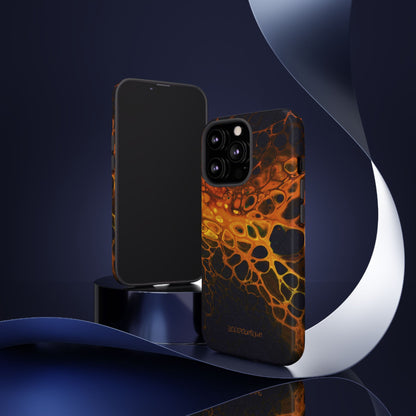 Tough Phone Case for iPhone, Samsung and Google Pixel - DABPdesigns Acrylic Abstract Design (v2)
