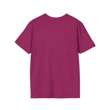 Gildan 64000 Unisex Softstyle T-Shirt - Hoppy Easter Floral Script Tee