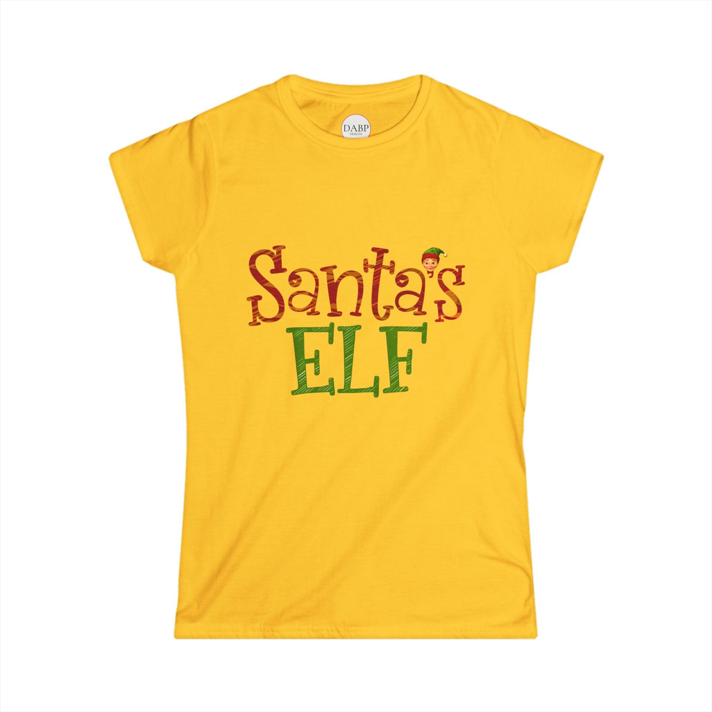 Santa's Elf Festive Holiday Women's T-Shirt