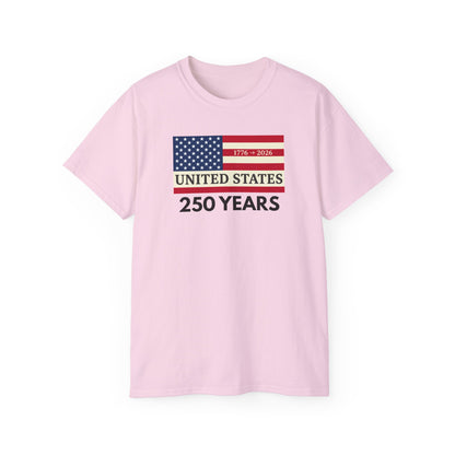 United States 250 Years Commemorative T-Shirt (1776–2026)