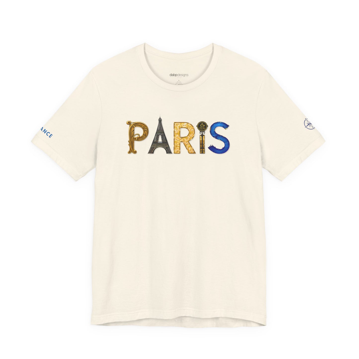 Paris Typography T-Shirt