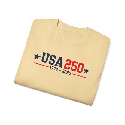 USA 250 1776–2026 Patriotic Anniversary T-Shirt