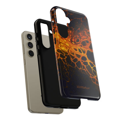 Tough Phone Case for iPhone, Samsung and Google Pixel - DABPdesigns Acrylic Abstract Design (v2)