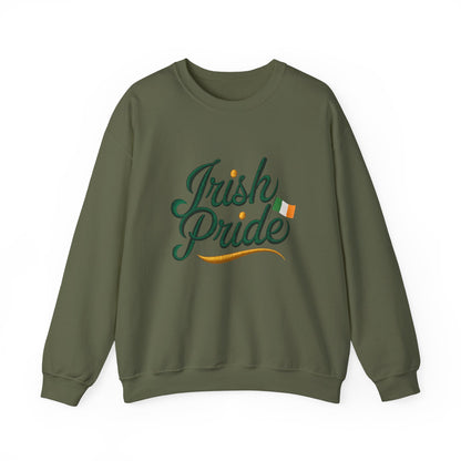 Gildan 18000 Unisex Heavy Blend™ Crewneck Sweatshirt - Irish Pride St. Patrick’s Day Design