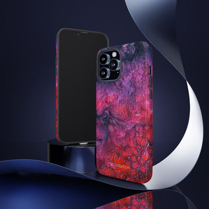 Tough Phone Cases for iPhone, Samsung and Google Pixel - DABPdesigns Acrylic Abstract Design (v1)