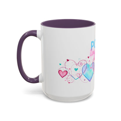 Pour toujours/Mon amour Valentine's Day Mug Set– Romantic French Gift for Couples [2 of 2] (11oz, 15oz)