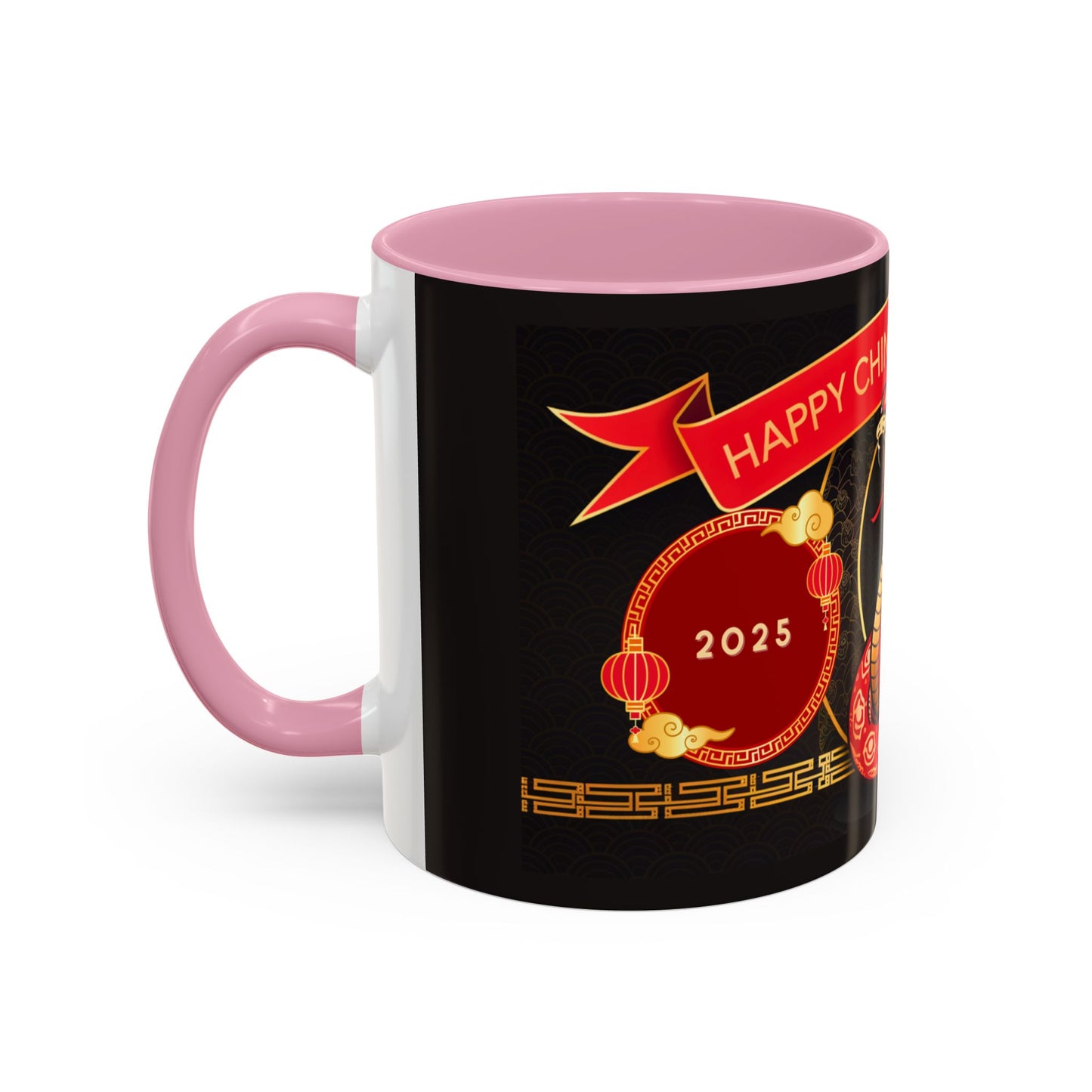 2025 Year of the Snake Chinese New Year Colorful Mug, 11oz (v3)