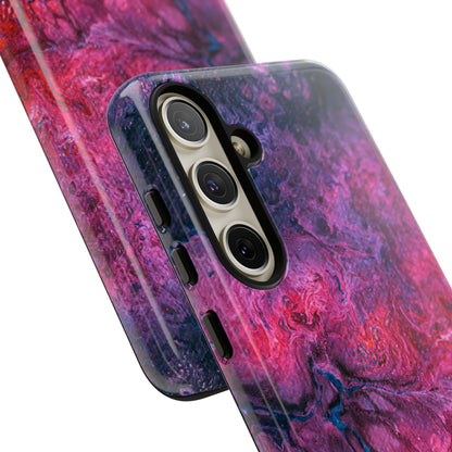 Tough Phone Cases for iPhone, Samsung and Google Pixel - DABPdesigns Acrylic Abstract Design (v1)