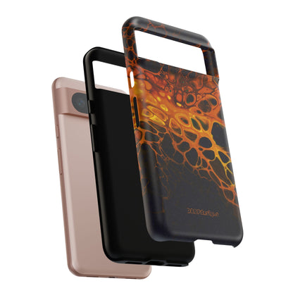 Tough Phone Case for iPhone, Samsung and Google Pixel - DABPdesigns Acrylic Abstract Design (v2)