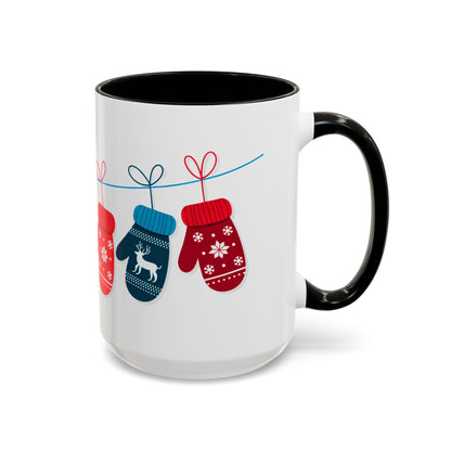 Winter Mittens Wraparound Mug