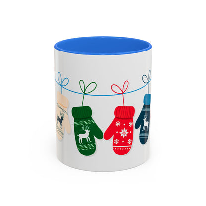 Winter Mittens Wraparound Mug