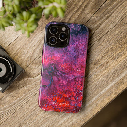 Tough Phone Cases for iPhone, Samsung and Google Pixel - DABPdesigns Acrylic Abstract Design (v1)