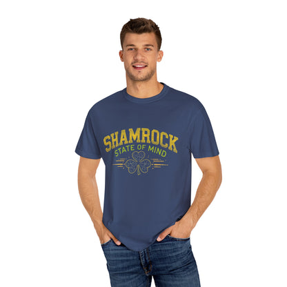 Comfort Colors 1717 Unisex Garment-Dyed T-shirt - Shamrock State of Mind St. Patrick’s Day Design