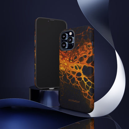 Tough Phone Case for iPhone, Samsung and Google Pixel - DABPdesigns Acrylic Abstract Design (v2)
