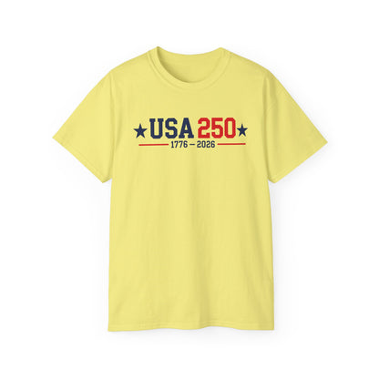 USA 250 1776–2026 Patriotic Anniversary T-Shirt