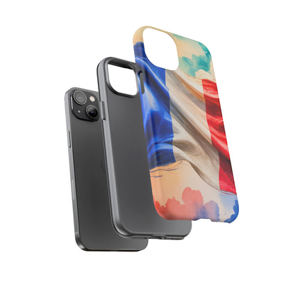 French Mirage Tough Phone Case (For iPhone Models Only)