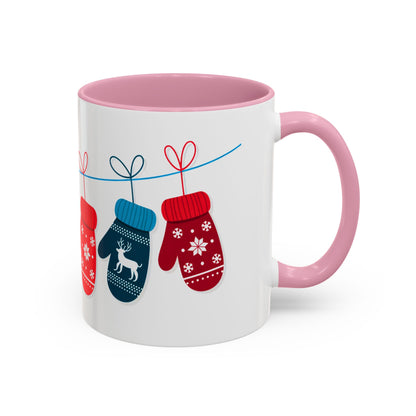 Winter Mittens Wraparound Mug